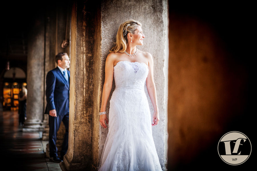 Venice post wedding photographer. Italy destination wedding photography
