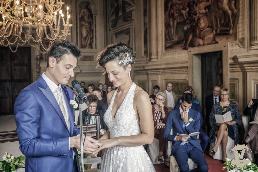 Vicenza Villa Godi Malinverni, fotografie matrimonio cerimonia matrimonio a Villa Godi Malinverni