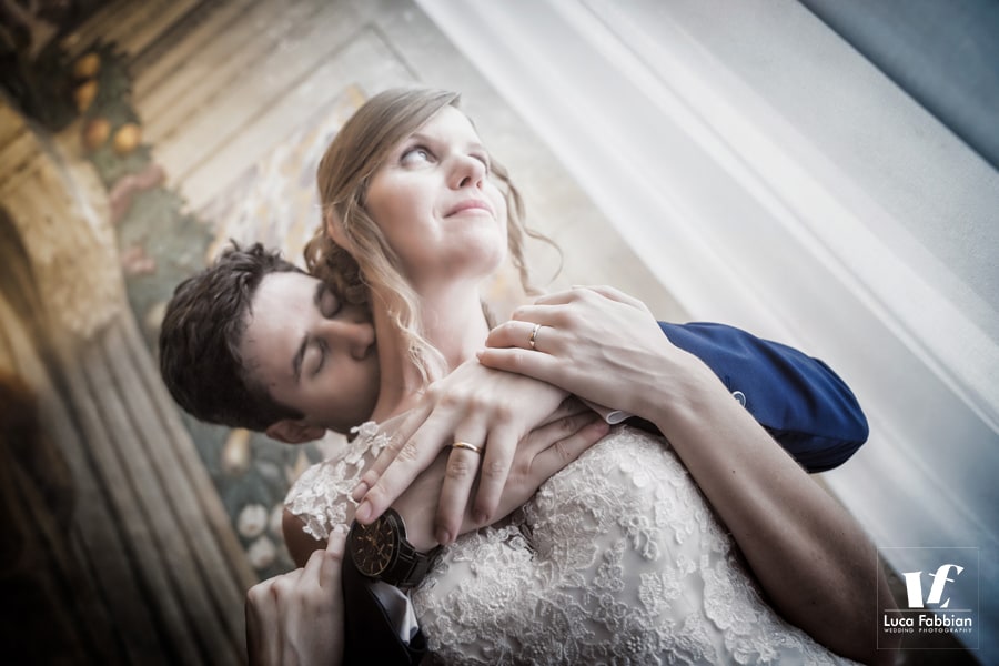fotografia di matrimonio in villa a Padova