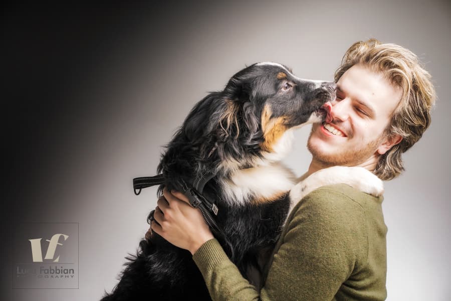 fotografo ritratto Vicenza Ritratto con cane