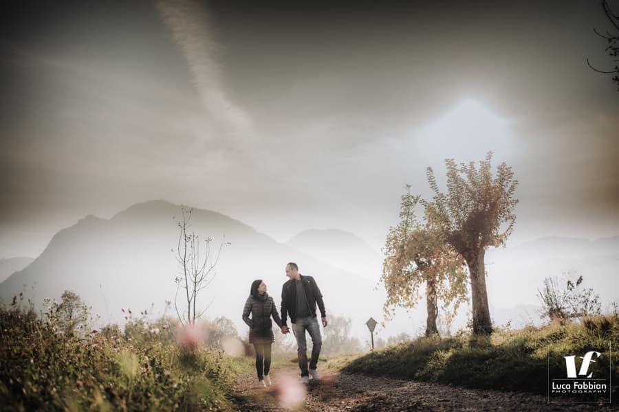 foto pre matrimoniale vicenza Luca Fabbian - fotografo per coppie Vicenza