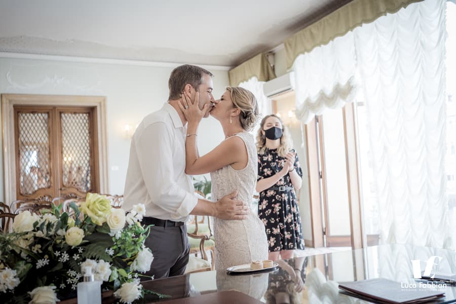 fotografo matrimonio Palazzo Cavalli Venezia Rito Civile Palazzo Cavalli Venezia