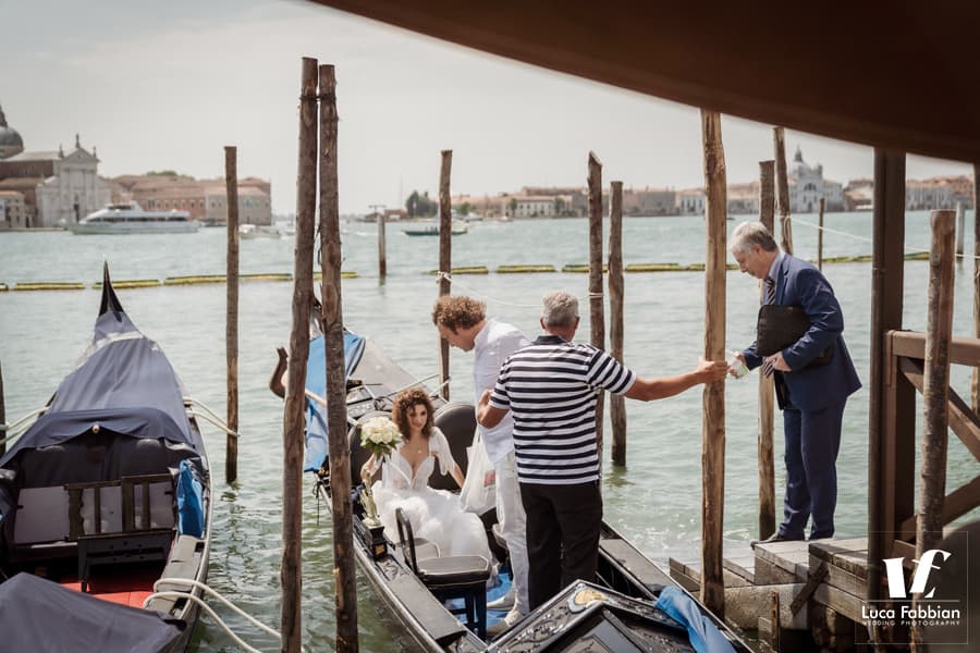 matrimonio in gondola a Venezia