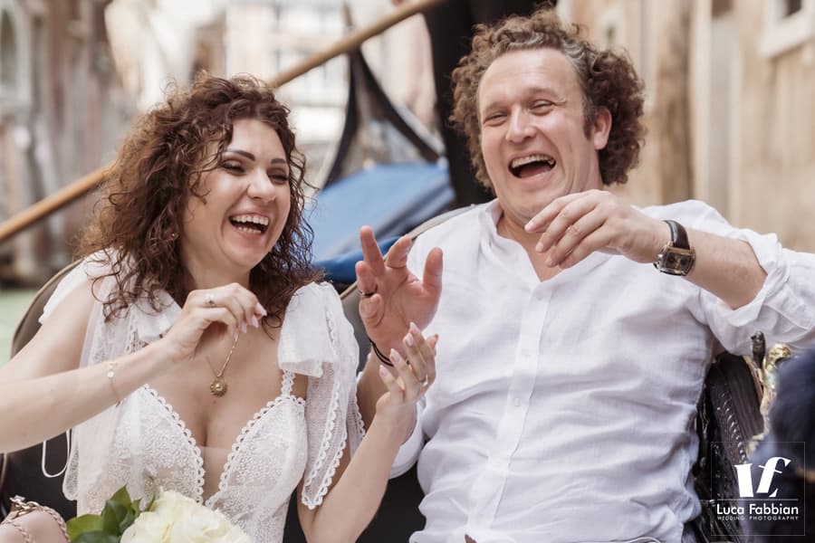 matrimonio in gondola a Venezia