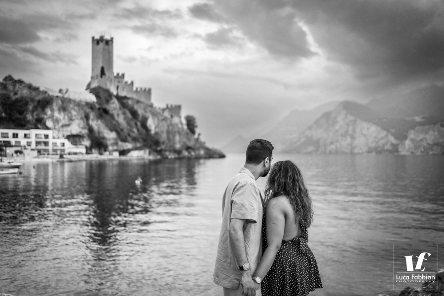 fotografie proposta di matrimonio lago di Garda fotografo fidanzati lago di Garda