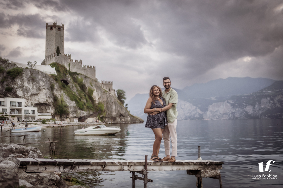 fotografie proposta di matrimonio lago di Garda fotografo fidanzati lago di Garda